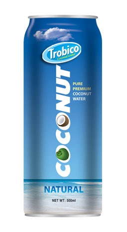 683 Trobico Natural coconut water  alu can 500ml